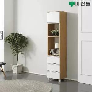 [착불배송] 파란들가구 400x1900 키큰 주방 틈새수납장 주방수납장 그릇장