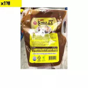 식자재용품 오뚜기 부어먹는돈까스소스 스파우트팩 2Kg x1개