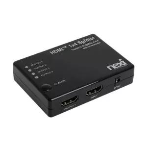 데스크탑 분배기 고화질 전송속도 노트북 18GBPS 동일화면 미러링 컴퓨터 출력 USB 4K PC HDMI2.0 1대4 4대