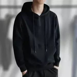 루즈핏후드 남자 커플 얇은 레이어드 기본 무지 루즈핏 후드티