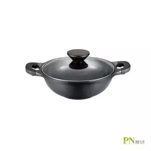 양은냄비 관공서 스텐냄비 PN풍년 학교 펄블랙주물IH 26cm 미니냄비 전골냄비 큰냄비 사골냄비 라면냄비