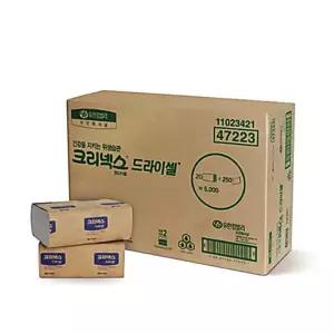 타올 250매x20밴드 수건 유한킴벌리 휴지 드라이셀 필수템 위생적인 핸드 F250S 롤 페이퍼 키친 티슈