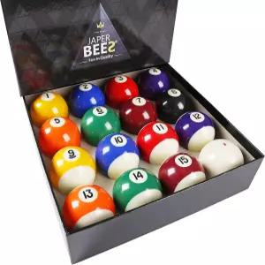 JAPER BEES 당구공/당구공 세트 완전 16볼 2-1/4 규정 크기 및 무게 레진