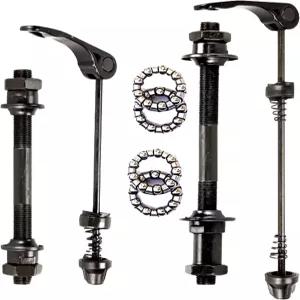 로드 바이크 산악 MTB BMX를 위한 프리디 퀵 릴리스 자전거 허브 프론트 리어 액슬 중공 샤프트 세트 교체