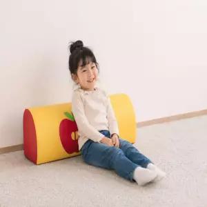 어린이집 사과 등받이 대형 소형 유아쿠션 등받침 휴식영역