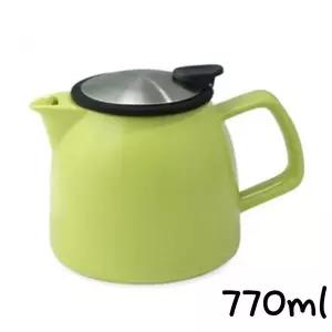 세라믹 라임 티포트 770ml 도자기티포트 티주전자