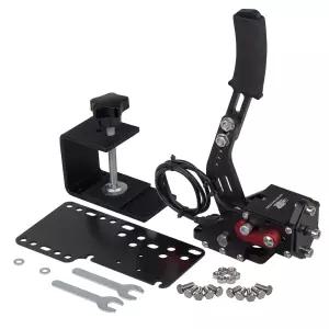 CNRAQR PC 레이싱 게임용 16비트 SIM용 USB 핸드브레이크 G27 G29 G920 G923 T500 T300과 호환 고정 클립