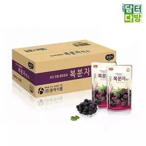 (무배) 광야 복분자 파우치 130ml 1BOX(30개입)/복분자농축액/복분자원액/맛있는/물에타먹는/달콤한