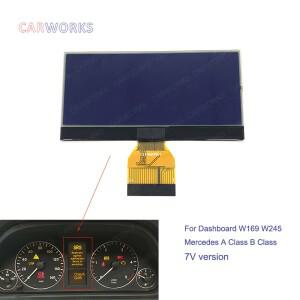 계기판 LCD 디스플레이 화면 속도계 계기판 메르세데스 A B 클래스 W169 W245 7V A1695400448 0263643242