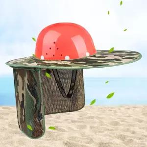 안전모용썬캡 익스트림스포츠 안전모 햇빛가리개25cm