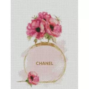 하모니아트 으 보석십자수 30x40 그녀의 향 인물 액자