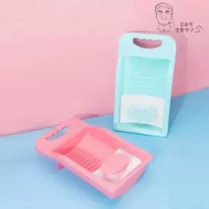 미니 반자동 빨래판 속옷 양말 아이옷 애벌빨래 논슬립