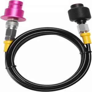 CGA320 커넥터와 60인치 호스가 포함된 측정기 CO2 어댑터 키트 탄산음료 제조업체/소다 기계용 퀵 커넥트