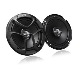 JVC CS-J620 300W 6.5인치 CS 시리즈 양방향 동축 자동차 스피커 2 미카 콘 우퍼 및 1인치 PEI 트위터 세트 하이브리드 서라운드 간편한 설치