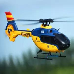 YXZNRC 브러쉬리스 EC135 무선조종비행기 중급 RC헬기 F06 RC헬리콥터