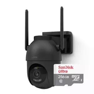 IPTIME C500-OUTDOOR+256GB 스마트폰 원격제어 실외 CCTV 홈캠 홈카메라 세트