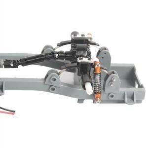 AS96-D12 금속 후면 충격 흡수 장치 댐퍼 마운트 WPL D12 RC 트럭 자동차  부품용 고정 시트