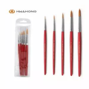 화홍 세필붓 320 5본세트(1호 2호 3호 4호 5호)