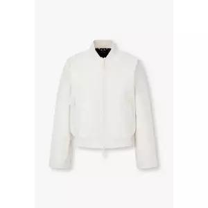 ARMANI EXCHANGE AX여성 믹스 패브릭 크롭 블루종 자켓A426110512크림 1354906