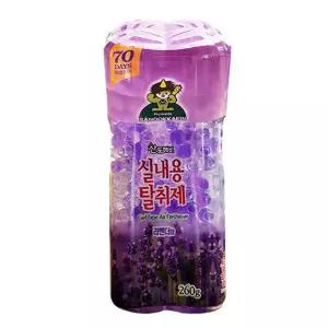 산도깨비498 실내용 탈취제 260g 라벤다 젤 방향제 방향 제 탈취제 화장실