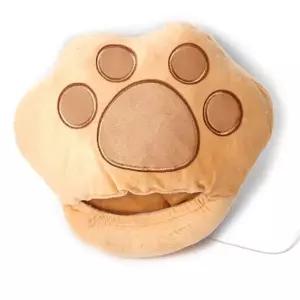 곰발바닥 극세사 쿠션 보온 발난로 USB WFPAEE4