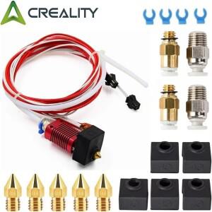 Creality Original Ender 5 Hotend 키트  24V 3D 프린터 압출기 헤드  실리콘 커버 포함 알루미늄 열 블록