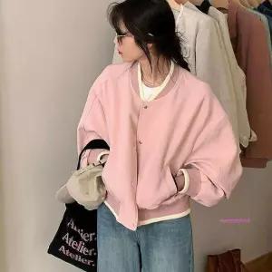 크롭 숏 블루종 점퍼 아우터 항공 여름 숏블루종xyz887