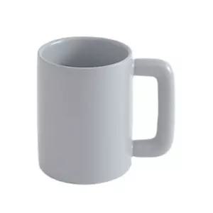 커피컵 도자기 커피잔 약 350ml 머그컵 6호 애쉬블루 도자기 6호 잔