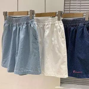 여름 편한바지 허리밴딩 데일리 면 숏팬츠 반바지 면반바지efg133