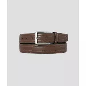 빈폴 BEANPOLE ACCESSORY 가죽 로고엠보 사각 버클 벨트 - 브릭BE6882M23C 163364