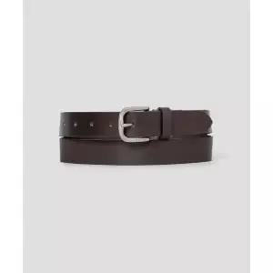 빈폴 BEANPOLE ACCESSORY 통가죽 캐주얼 버클 벨트 브라운BE6182M33D 163293