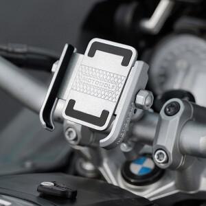 알루미늄 합금 오토바이 수정 된 핸들 바 전화 홀더 범용 백미러 자전거 Soporte Celular Moto