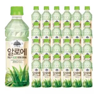 웅진 가야농장 알로에 주스 340ml 24개