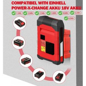 Einhell Power X-Change용 휴대용 배터리 베이스 브래킷, 벽걸이형 홀더 보관 액세서리