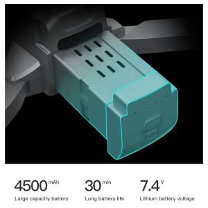 LYZRC L600 ProMax 연장 수명 드론 배터리 7.4V 4500mAh 쿼드콥터 교체용