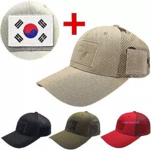 특전사 월계윙 공수윙 찍찍이 밀리터리 부착 패치 캡모자fgh115