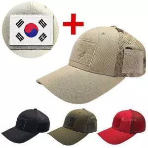 특전사 월계윙 공수윙 밀리터리 패치 부착 찍찍이 캡모자ghi777