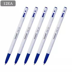 모나미 153볼펜 0.7mm 12EA 청색