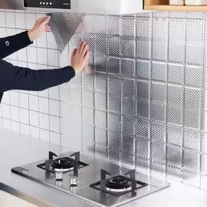 주방 방수 방유 다용도 알미늄 시트지 60x500cm