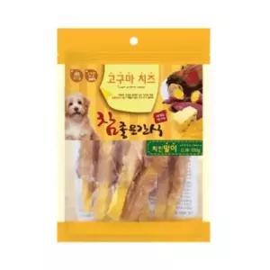 강아지츄르 참좋은간식 고구마 치즈 치킨말이 100g