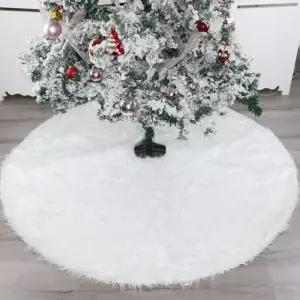 스노우 화이트 트리 스커(75cm)장식 데코 인테리어 깔개 소품 용품 러그 카펫 용스커