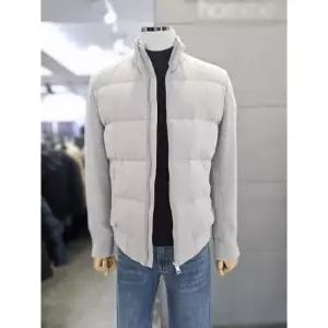 바쏘옴므 세이브존03 바쏘옴므 남자 라이트베이지 스웨이드 구스 점퍼 WSAGZ4UA11A (41932812)
