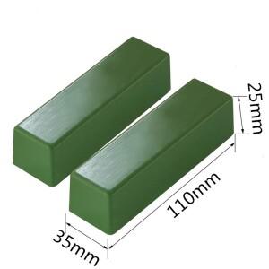 1pc 110x35x25mm 복합 녹색 연마 붙여 넣기 금속 왁스 크롬 산화물 연삭