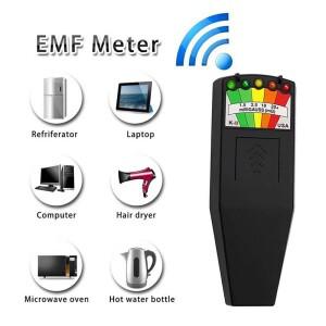 전자기장 방사선 측정기 유령 탐지 초자연 현상 장비 5 LED 가우스 EMF 미터-AEF7