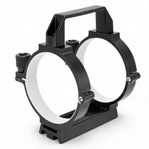 90mm 천문 망원경 적도 마운트용 도브테일 플레이트가 있는 튜브 알루미늄 합금 클램프에는 보호 패딩