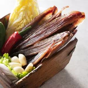 (청정바다) 혼자먹는 구룡포 과메기 야채세트(140g)