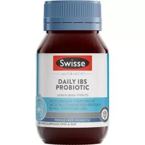 스위스 울티부스트 데일리 IBS 프로바이오틱 캡슐 30정 SWISSE