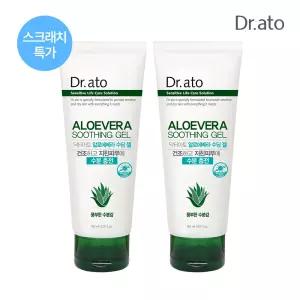 [스크래치 특가]닥터아토 진정케어 알로에베라 수딩젤 150ml x 2개