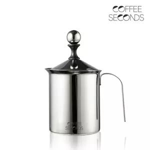 커피세컨즈 더블망 스텐 거품기 400ml, 800ml