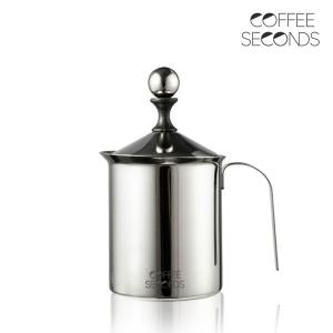 커피세컨즈 더블망 스텐 거품기 400ml